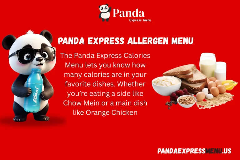 Panda Express Allergen Menu