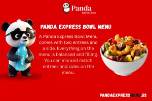 Panda Express Bowl Menu