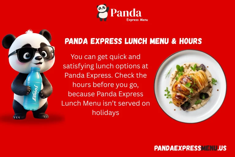 Panda Express Lunch Menu & Hours